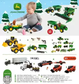 Mills Fleet Farm weekly ad Page 10: 10 G A JOHN DEERE DEERE E DEERE ERTL H (Kubota B TOP ΤΟΥ F Kubota SHOP NOW Kubato B John