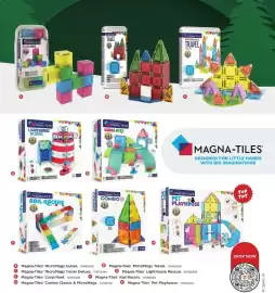 Mills Fleet Farm weekly ad Page 15: Magna-tiles lighthouse rescue €3,99, Magna-tiles rail racers €3,99
