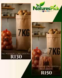 Take 'n Pay catalogue Page 11: 7KG POTATOES + 3KG ONIONS €130,00