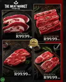 Take 'n Pay catalogue Page 16: BEEF SHORT RIBS €99,99, BEEF CHUCK €99,99