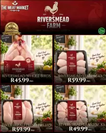 Take 'n Pay catalogue Page 23: Riversmead Fresh Fillets €59,99, Riversmead Braaipacks €49,99