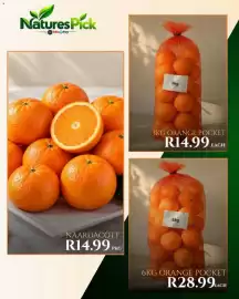Take 'n Pay catalogue Page 3: Orange Pocket €28,99, NAARDACOTT €14,99