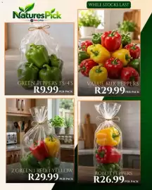 Take 'n Pay catalogue Page 6: NaturesPick Green Peppers €9,99