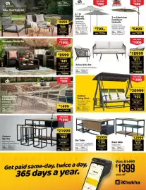 Builders Warehouse catalogue Page 11: Outdoor Bar Set €21.999,00, Schou Sofa Set €871,00