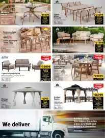 Builders Warehouse catalogue Page 13: Montego Pavillion €6.999,00, Saligna Dining Set €25.999,00