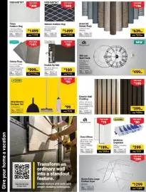 Builders Warehouse catalogue Page 14: Designhouse 600 mm Wall Clock €499,00, Storm Extra Large Clothes Dryer €1.299,00
