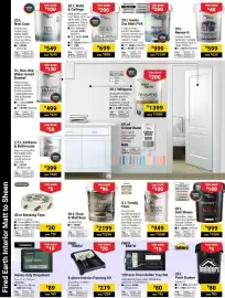 Builders Warehouse catalogue Page 24: Fired Earth Renew-It €599,00, Painterspro Soft Sheen €999,00