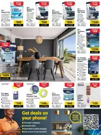Builders Warehouse catalogue Page 27: Berger Master Nukote PVA €599,00, Maxicover Soft Touch €1.349,00
