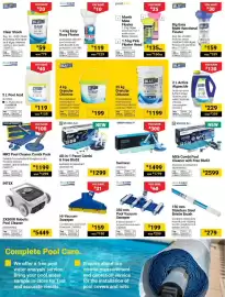 Builders Warehouse catalogue Page 3: BLUE CHEM 1.4 kg Eezy Buoy Floater €119,00, BLU52 Granular Chlorine €1.199,00