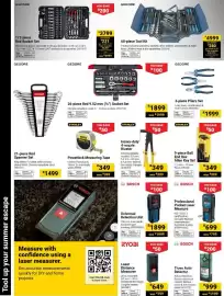 Builders Warehouse catalogue Page 40: GEDORE 68-piece Tool Kit €4.999,00, STANLEY 9-piece Ball End Hex Allen Key Set €349,00