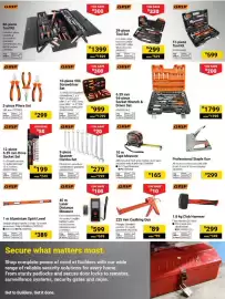 Builders Warehouse catalogue Page 41: GRIP 86-piece Tool Kit €1.399,00, GRIP 6.35 mm Socket Wrench & Driver Set €1.799,00
