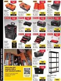 Builders Warehouse catalogue Page 42: ADDIS 130 L Rough Tote Storage Box €299,00, QBRICK 2-drawer Toolbox €1.499,00