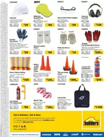 Builders Warehouse catalogue Page 48: Reflect-o-Site Safety Road Cones €159,00, Barrier Safety Netting €759,00