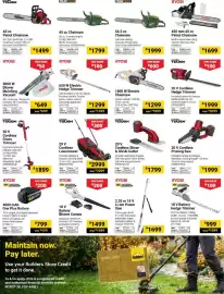 Builders Warehouse catalogue Page 9: Hyper Tough 20 V Cordless Grass Trimmer €1.899,00
