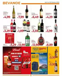 Volantino Maxi Nonna Isa Pagina 13: Vino Castellino bianco, rosso €1,89, Brandy Vecchia Romagna Etichetta Nera €12,98