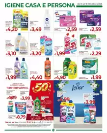 Volantino Maxi Nonna Isa Pagina 15: Salvaslip Intervallo sensitive, &go €2,59, Ammorbidente concentrato FABULOSO €3,20
