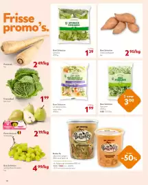 OKay folder Pagina 10: Boni Selection wintergroenten voor soep €1,99, Boni Selection spinazie €1,29