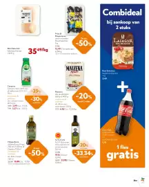OKay folder Pagina 13: Campina culinaire room €5,57, Boni Selection kabeljauwhaasje €35,49