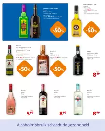 OKay folder Pagina 20: Martini Bellini €5,99, Cointreau likeur €32,48