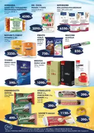 Azúr akciós újság Oldal 4: Presto töröl-kendő €750,00, Dr. Chen probik 7 forte €3.090,00