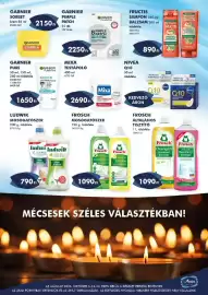 Azúr akciós újság Oldal 7: Frosch mosógatószer €1.090,00, Mixa testápoló €2.690,00
