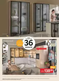 XXXLutz Prospekt Seite 2: 1.999,- JE GLASVITRINE Einbauküche in Kaschmir, große Front- und Korpusauswahl zum individuellen