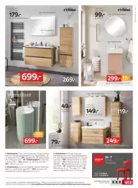 XXXLutz Prospekt Seite 7: UVP: 611,-* STATT 229,- 179,- 3 BADEZIMMERSPIEGEL inkl. LED-Beleuchtung c'elina UVP: 481,-* STATT