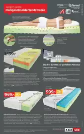 XXXLutz Prospekt Seite 5: Jedem seine maßgeschneiderte Matratze physiosleep® ERGONOMISCH RICHTIG LIEGEN, MIT SICHERHEIT