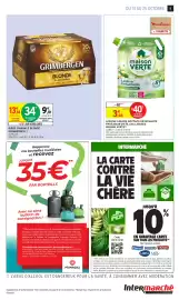 Catalogue Intermarché Express page 11: Moulinex maison VERTE €3,66, GRIMBERGEN BIÈRE D'ABBAYE BLONDE €9,10