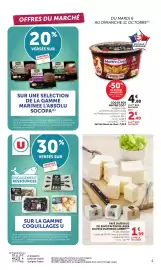 Catalogue Maximarché page 5: Maitre CoQ Coq en Box €7,20, Pavé d'affinois €1,99