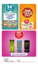 Catalogue Maximarché page 8: Herta Sur la gamme jambon de volaille, Coeur de Lion Camembert €2,73