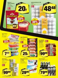 Calle tilbudsavis Side 13: Havarti el. Lillebror Ostehaps €20,00, Carl Vollstedt Spegepølser el. Guldsardel €99,99