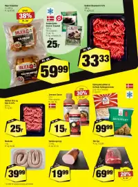 Calle tilbudsavis Side 14: Højer Kålpølser €59,99, Hamburgerryg €19,99