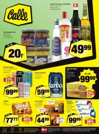 Calle tilbudsavis Side 29: Vodka, Rom, Gin el. Lakridslikør €49,99, Sun of Africa €44,99