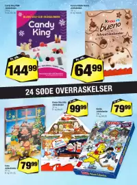 Calle tilbudsavis Side 5: Haribo Julekalender €79,99, Candy King P&M Julekalender €144,99
