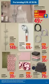 Lidl tilbudsavis Side 7: Brusehoved med mineral-kugler €69,00, Livarno Bruseslange €30,00