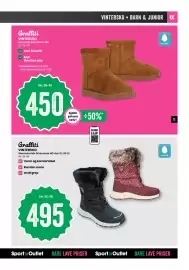 Sport Outlet kundeavis Side 13: Graffiti Vintersko €450,00, Graffiti vintersko €495,00