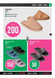 Sport Outlet kundeavis Side 39: Missing Link Slippers €50,00, Heldre tøffel €200,00