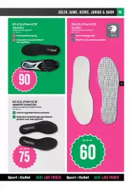 Sport Outlet kundeavis Side 41: Endurance memory foam såle €75,00, Endurance Gele Såle €90,00
