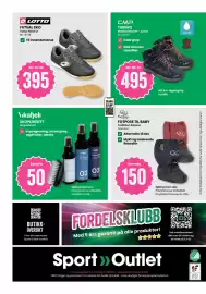 Sport Outlet kundeavis Side 44: Lotto Futsal Sko Tacto 700 ID Jr €395,00, Vikafjell skopleiesett €50,00