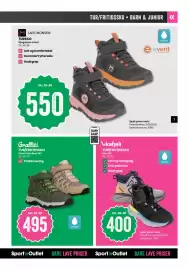 Sport Outlet kundeavis Side 7: Lars Monsen Tursko €550,00, Graffiti tur/fritidssko €495,00