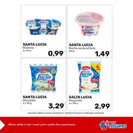 Volantino Iper Tosano settimana 41 Pagina 6: Santa Lucia Mozzarella €2,99, Santa Lucia Mozzarella €3,29