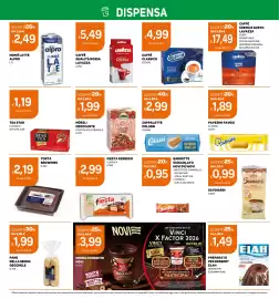 Volantino Ekom Pagina 6: Zuppalatte Colussi €2,99, Pavesini Pavesi Classici €1,89