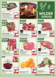 Maximarkt Flugblatt woche 41 Seite 13: ZOLS Rehglulasch „Extra“ €25,90, ZOLS Rehkeule „Femur“ €19,90