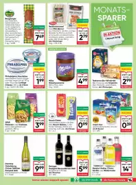 Maximarkt Flugblatt woche 41 Seite 21: Rauch Eislimo €0,99, Milka Haselnusscreme €4,99