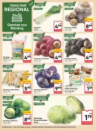 Maximarkt Flugblatt woche 41 Seite 4: Eferdinger Rote Rüben €4,99, Eferdinger Rotkraut €9,99