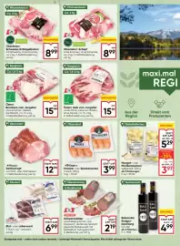 Maximarkt Flugblatt woche 41 Seite 8: Ablinger Knacker oder Speckknacker €3,99, Österr. Gab vom Jungstier €15,99