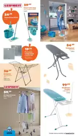 Happyland folder Pagina 12: Clean twist mop €39,99, Strijkplank classic M €54,99