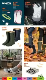 Happyland folder Pagina 23: Regenlaars met pels €37,99, Stardust band met licht €19,99