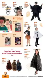 Happyland folder Pagina 4: Halloween diadeem met licht €2,99, Ghost poncho €9,99